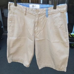 Mens reef khaki shorts 32w